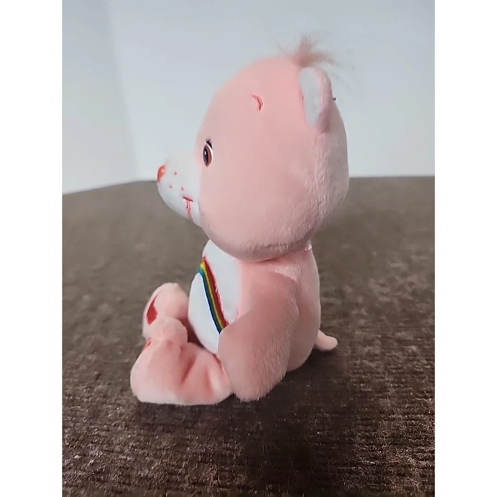 care bears cheer bear plushy‎ 2002 Free Earrings Tags Been Cut Off